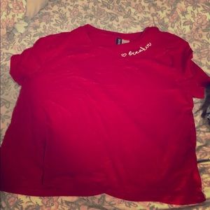 Red T-shirt